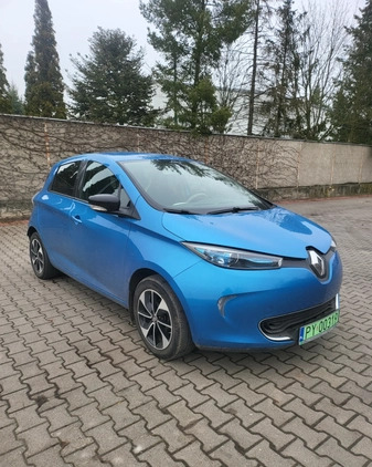 Renault Zoe cena 58500 przebieg: 63500, rok produkcji 2017 z Poznań małe 29